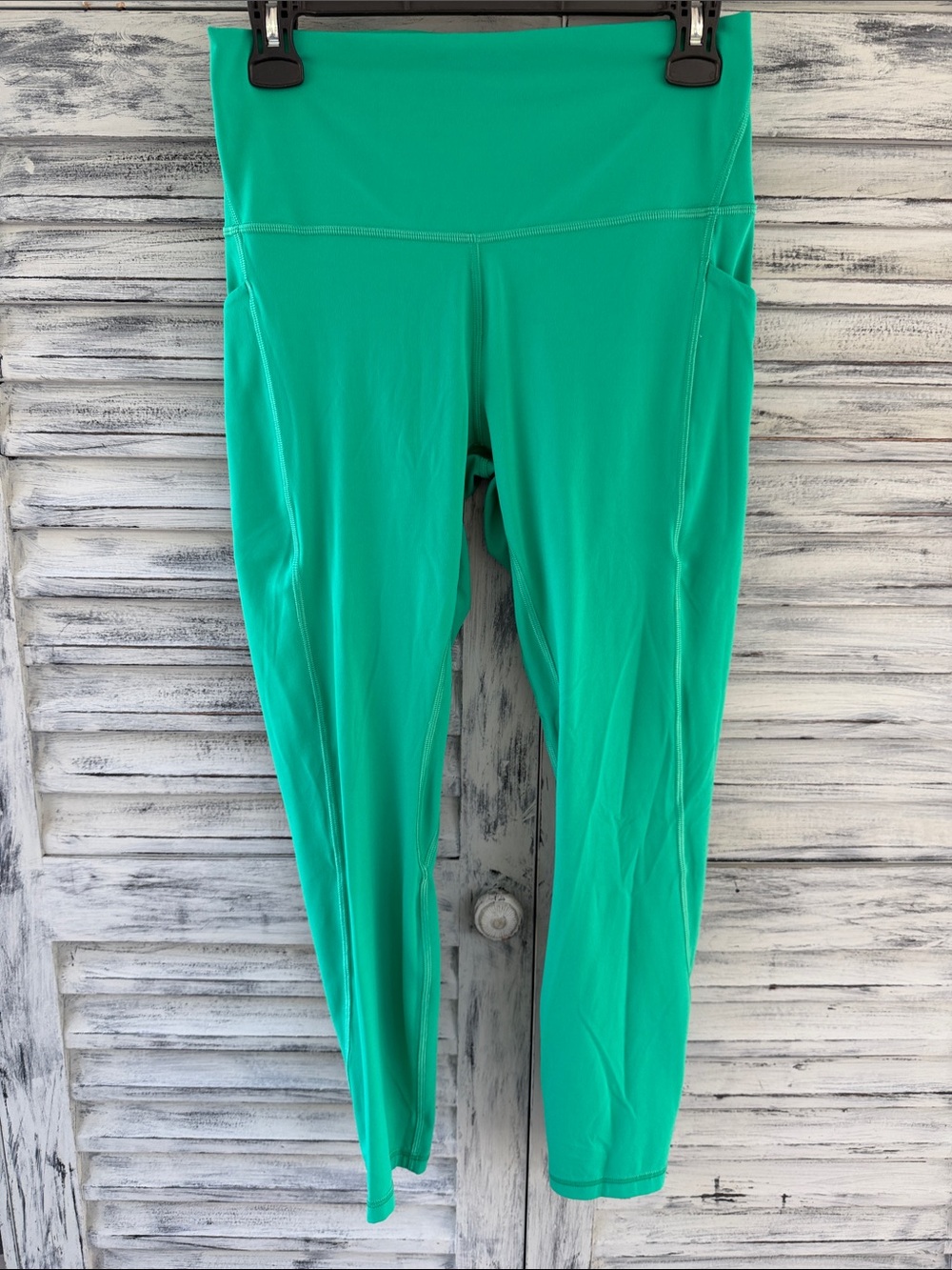lululemon athletica Teal High-Rise Workout Leggings Size 10